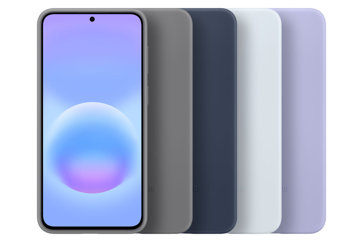 Samsung A57 Silicone Case suojakotelo, tummansininen – kuva 6