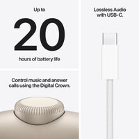 Apple AirPods Max 2 kuulokkeet, tähtivalkea