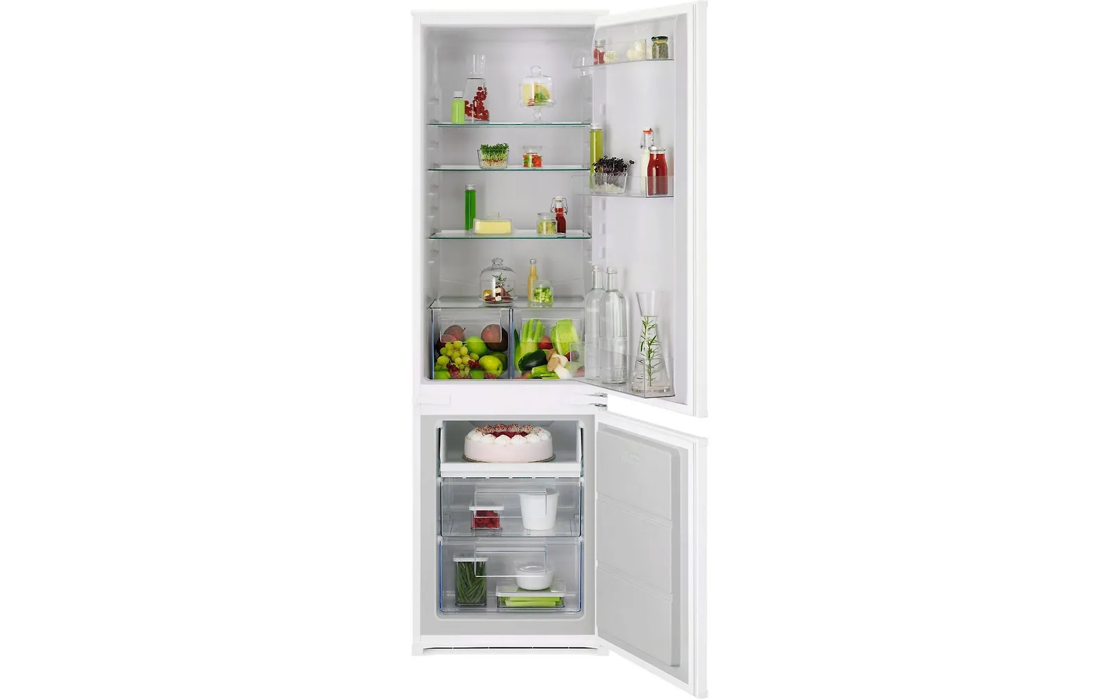 AEG OSC6L181ES kylfrys, integrerbar
