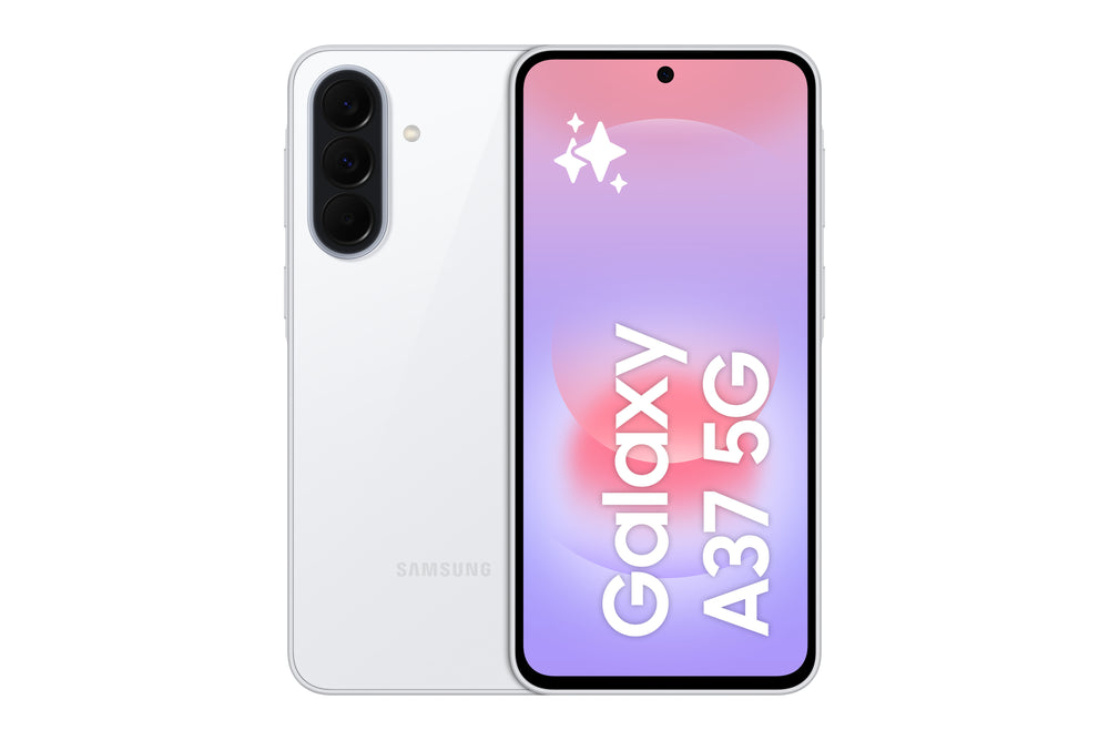 Samsung Galaxy A37 5G puhelin, 256/8 Gt, Awesome White