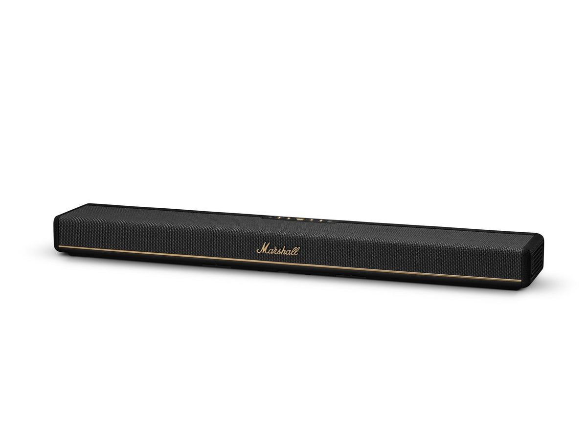 Marshall Heston 60 Dolby Atmos soundbar, musta