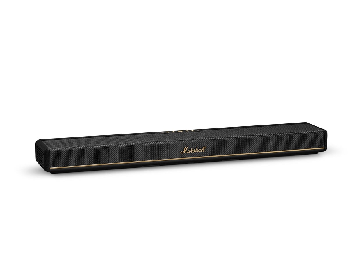Marshall Heston 60 Dolby Atmos soundbar, musta