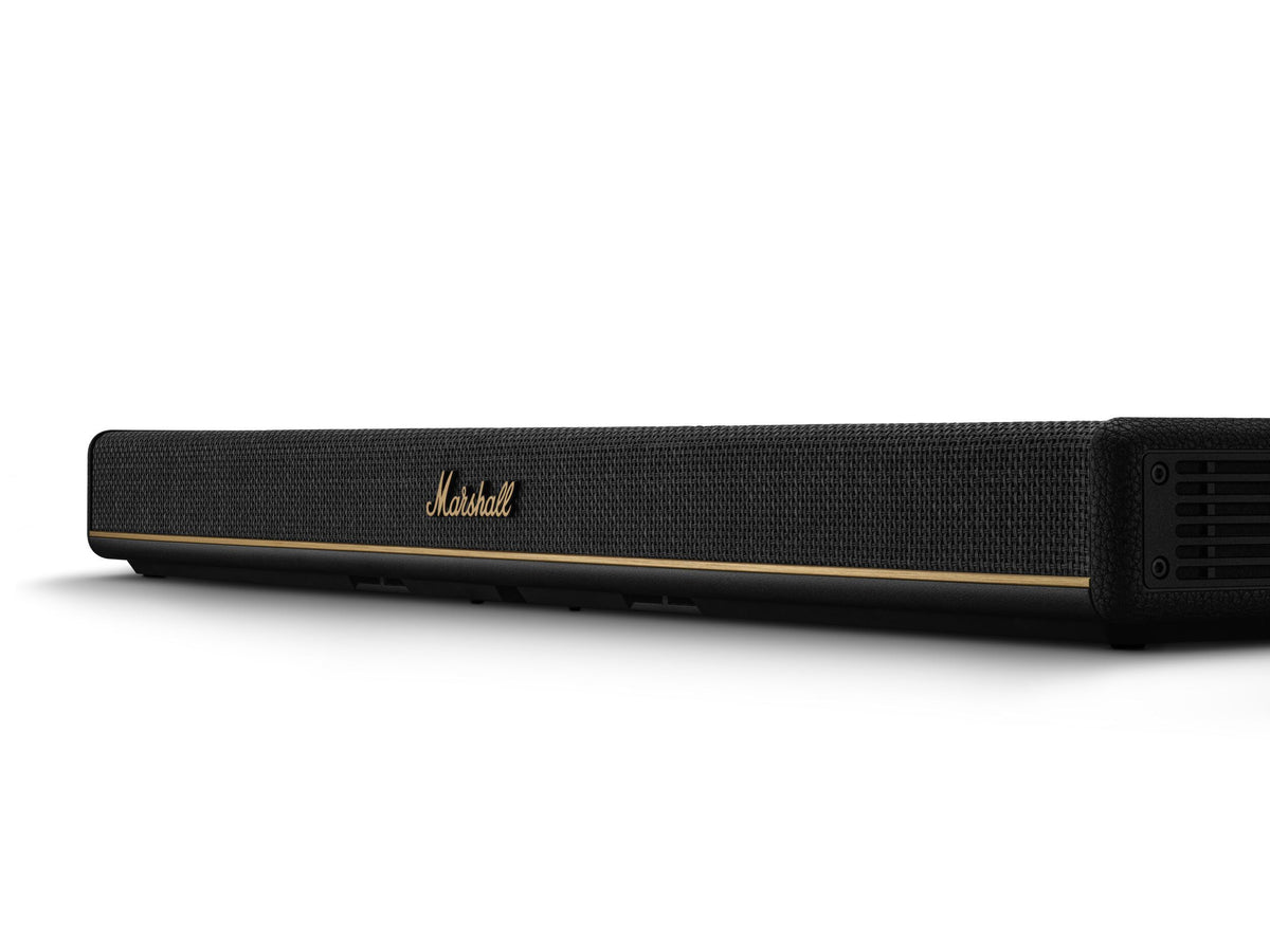 Marshall Heston 60 Dolby Atmos soundbar, musta