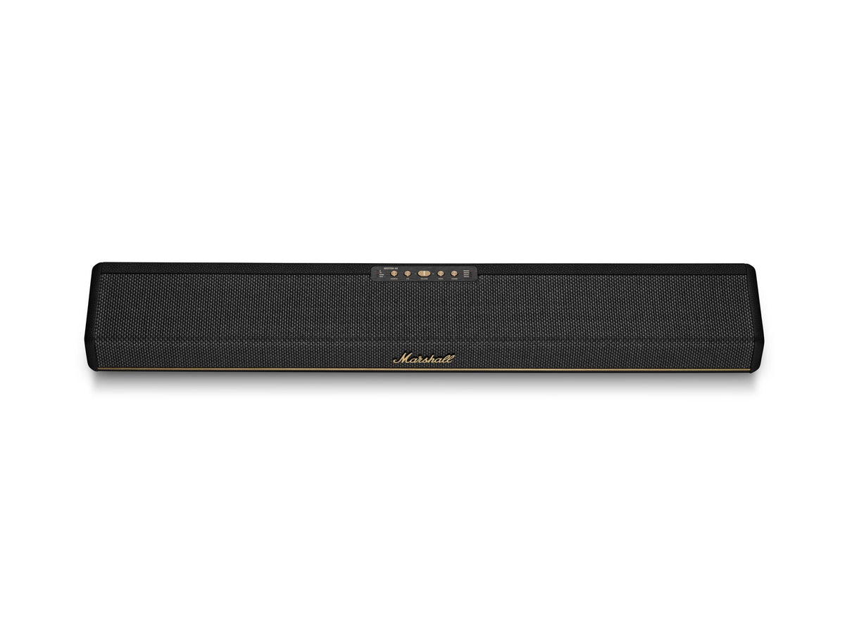 Marshall Heston 60 Dolby Atmos soundbar, musta