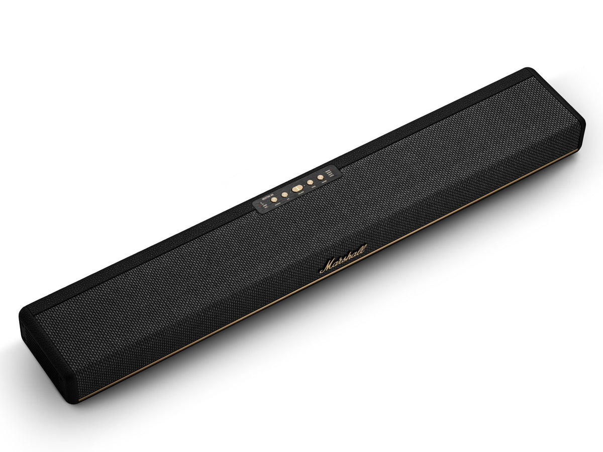 Marshall Heston 60 Dolby Atmos soundbar, musta