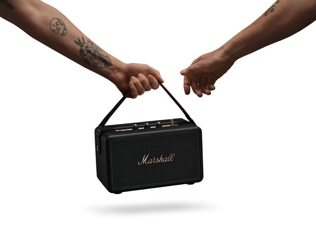 Marshall Kilburn III Bluetooth-kaiutin, musta/messinki – kuva 19