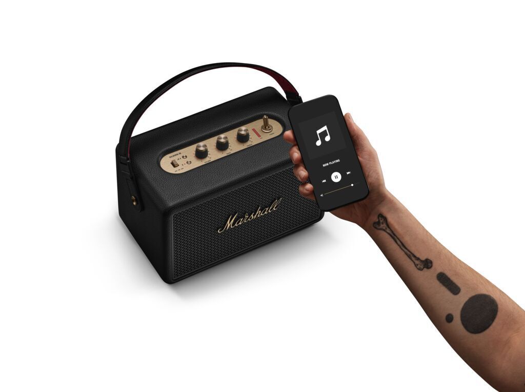 Marshall Kilburn III Bluetooth-kaiutin, musta/messinki – kuva 22