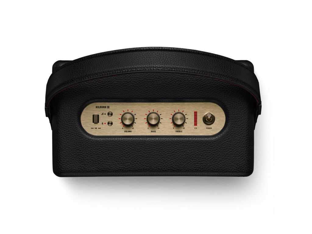 Marshall Kilburn III Bluetooth-kaiutin, musta/messinki – kuva 10