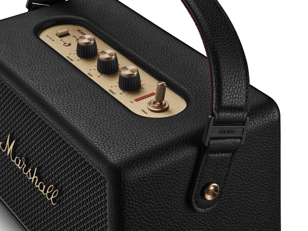 Marshall Kilburn III Bluetooth-kaiutin, musta/messinki – kuva 11