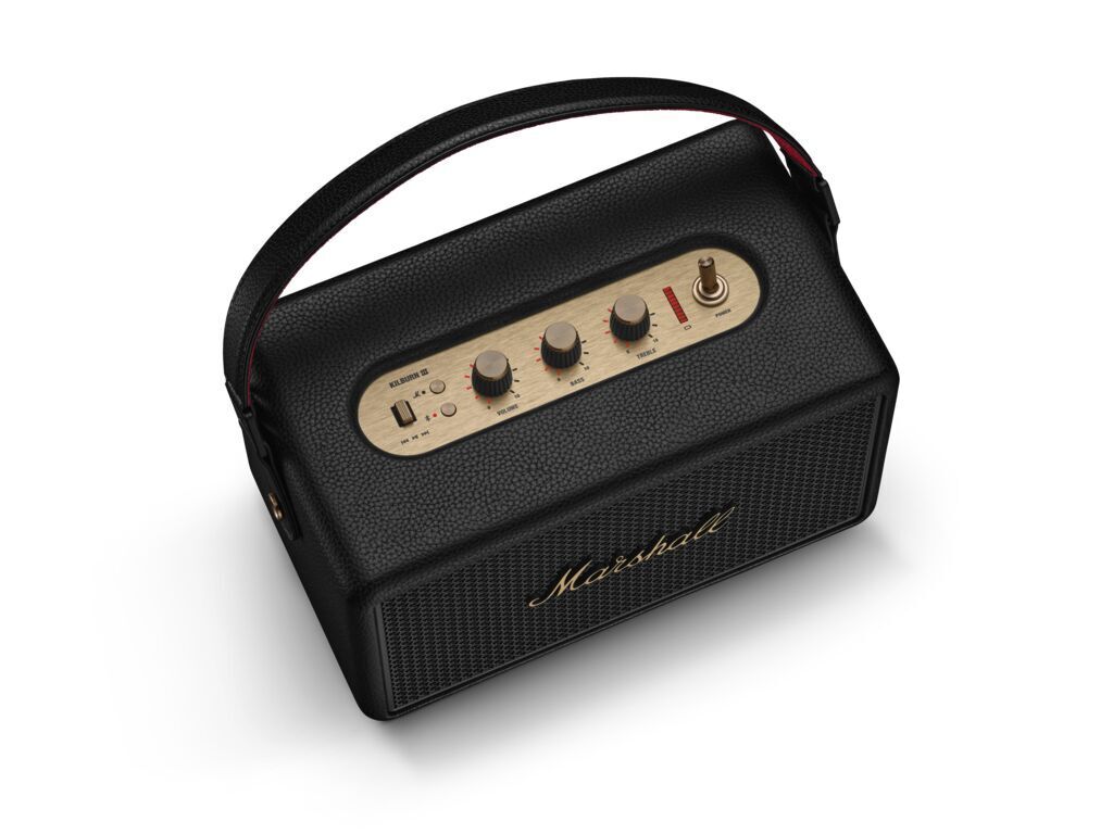 Marshall Kilburn III Bluetooth-kaiutin, musta/messinki – kuva 15