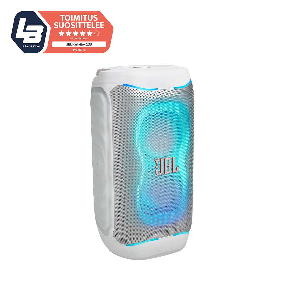 JBL PartyBox 130 bilekaiutin,  valkoinen