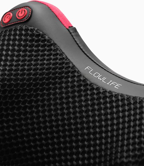 Flowlife Flowpillow Heat lämmittävä hierontatyyny, musta/punainen