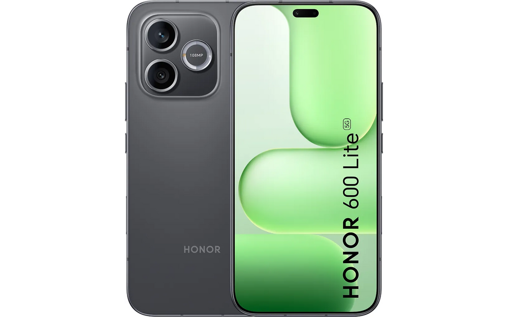 HONOR 600 Lite 5G telefon, 128/8 GB, svart
