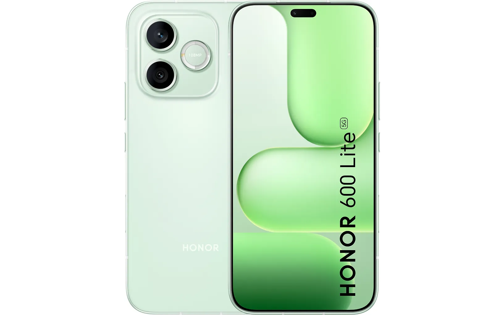 HONOR 600 Lite 5G puhelin, 128/8 Gt, vihreä