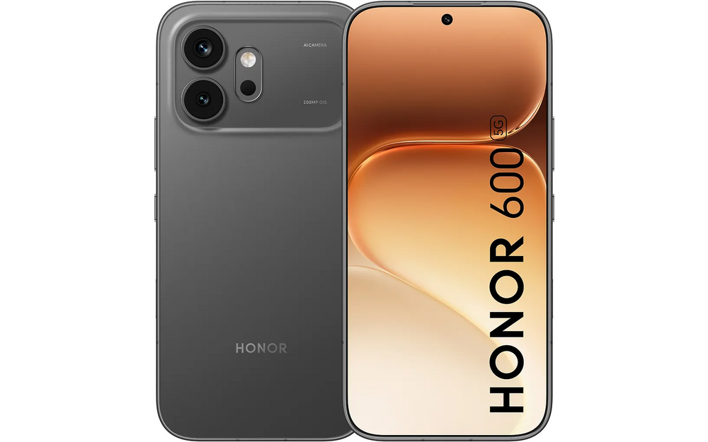 HONOR 600 5G telefon, 256/8 GB, svart