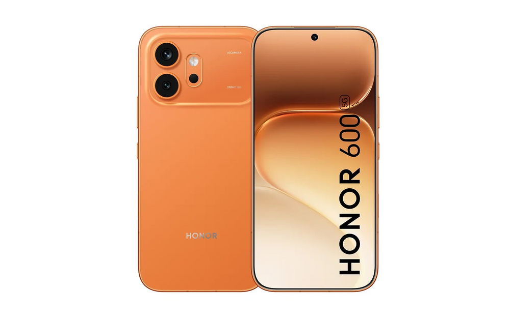 HONOR 600 5G puhelin, 256/8 Gt, oranssi