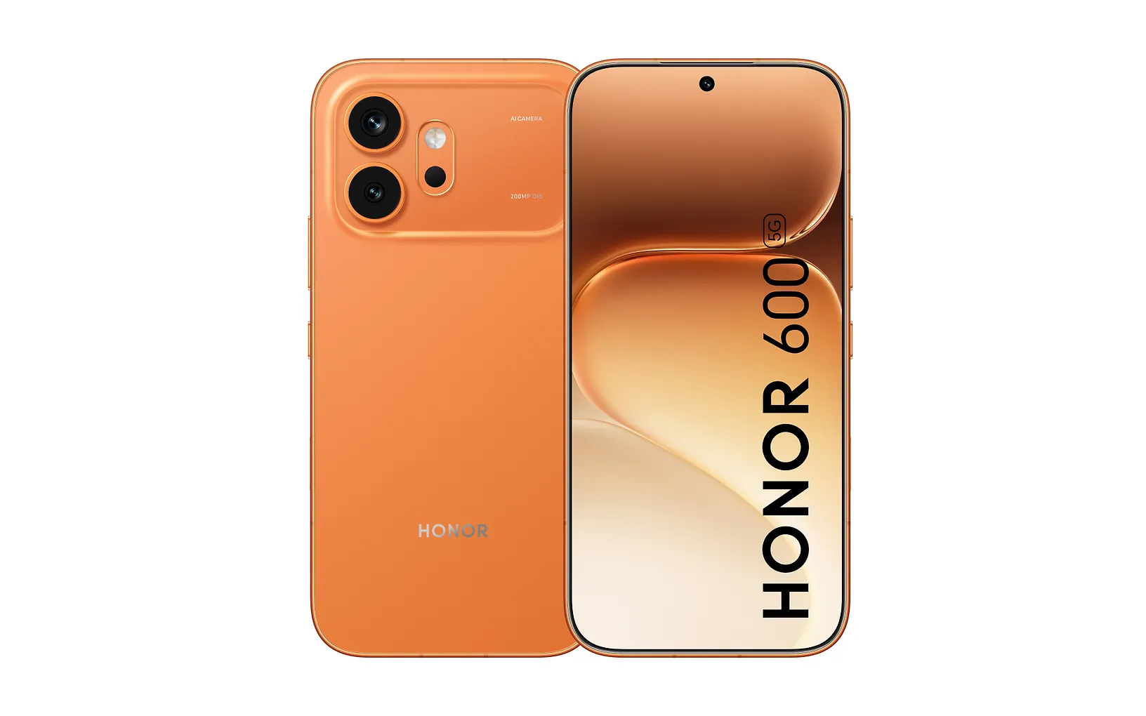 HONOR 600 5G-telefon, 256/8 GB, orange