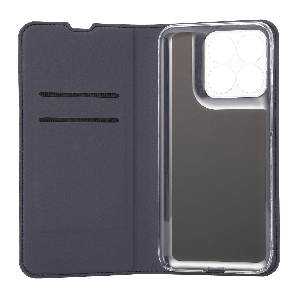 FoneKit BookCase suojakotelo, Motorola Edge 70 Fusion, musta – kuva 3