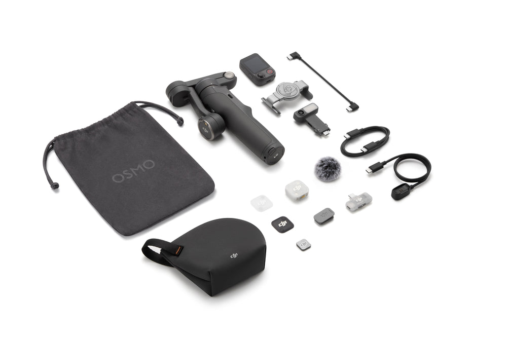 DJI Osmo Mobile 8P Creator Combo gimbal kännykälle – 1