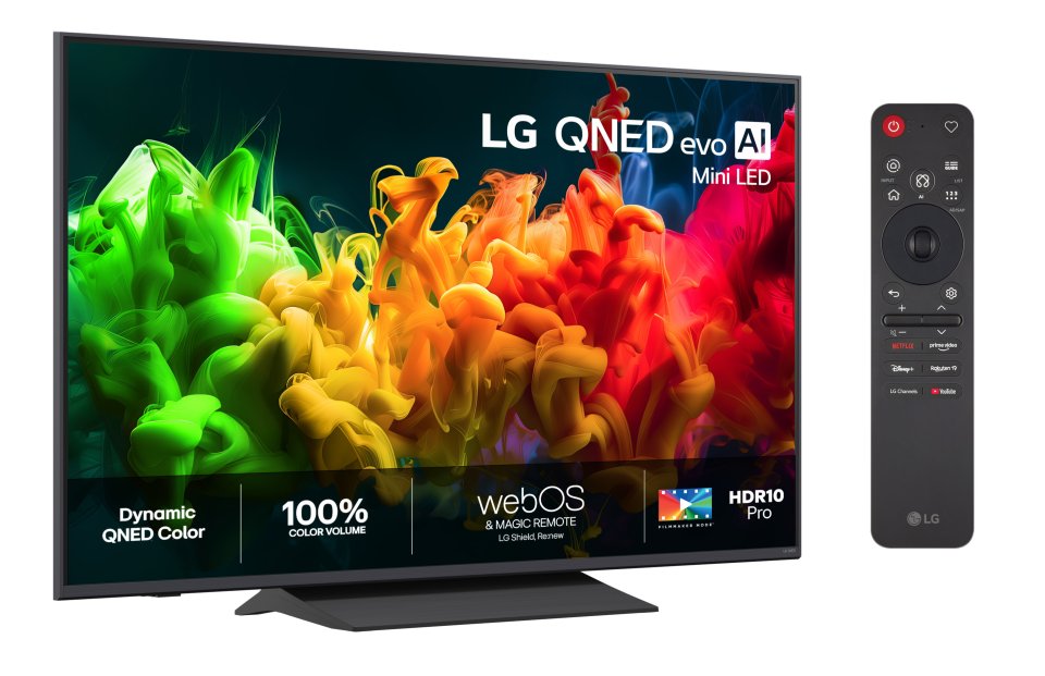 LG 55" QNED8EB – 4K Edge Mini-LED TV