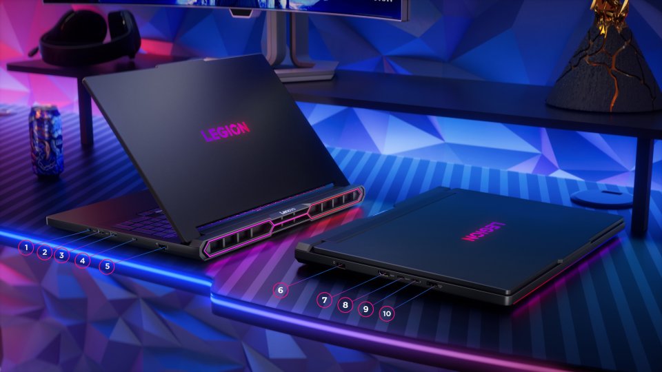 Lenovo Legion Pro 7 16IAX10H 16" pelikannettava, Windows 11 Home (83F5001QMX)