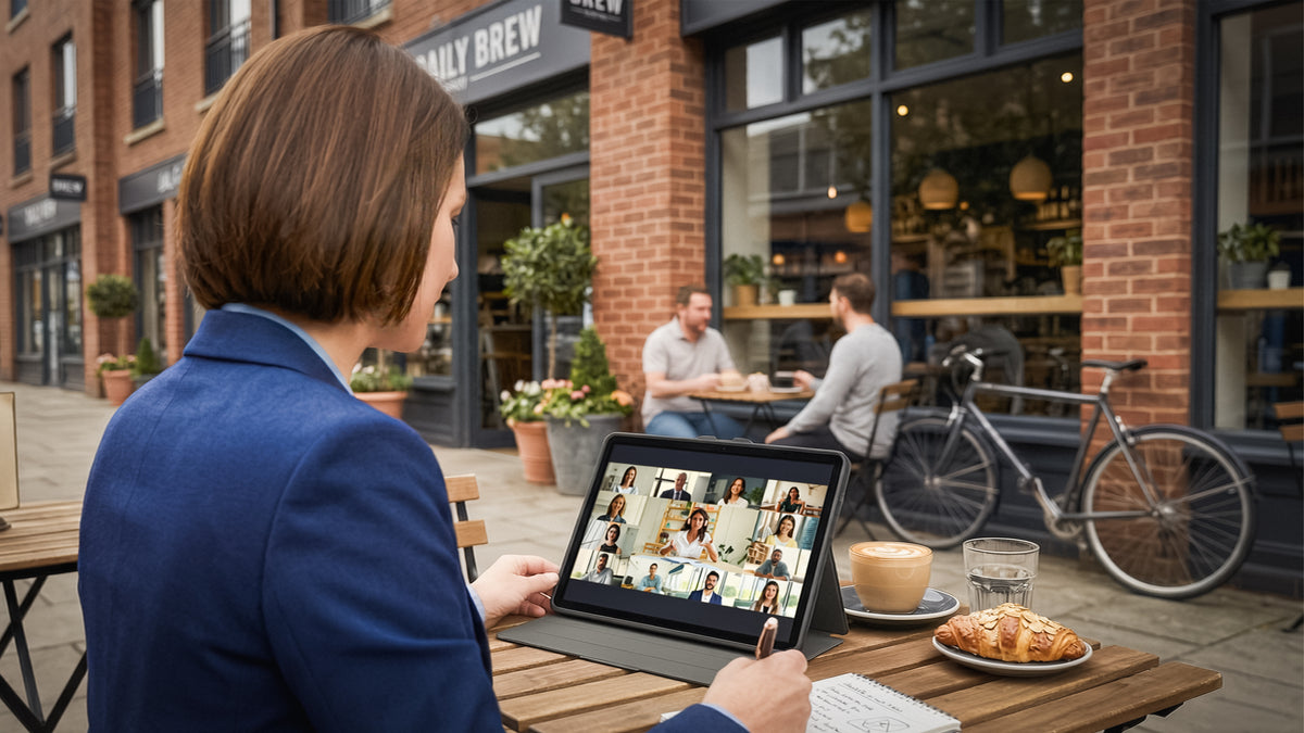 Targus Click-In Case suojakotelo Samsung Galaxy Tab A11+ ja Tab A9+, musta – 12