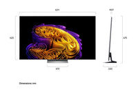 LG 48" OLED evo G6 – 4K TV jalustalla