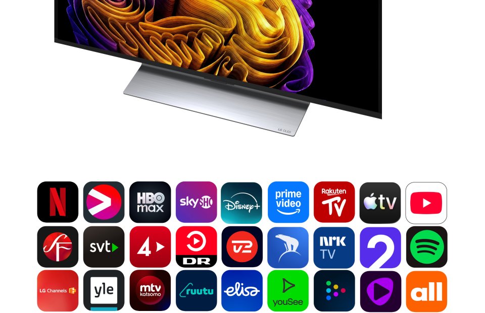 LG 48" OLED evo G6 – 4K TV jalustalla