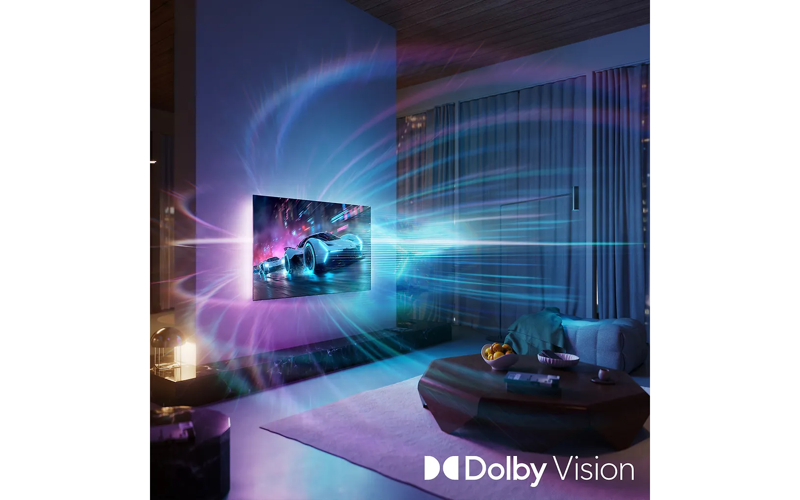 Philips 55" PQS9001 – 4K QLED Ambilight TV
