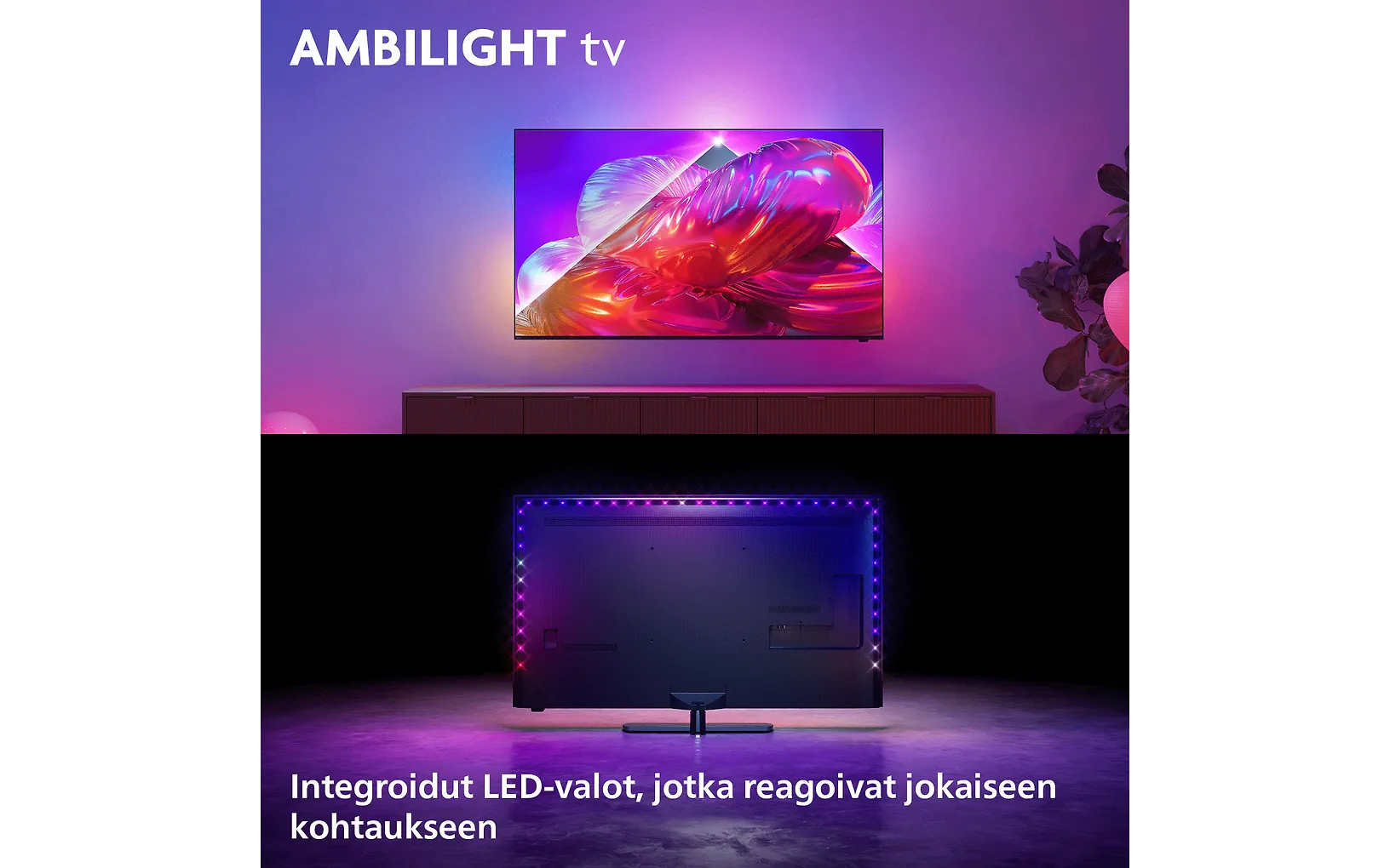 Philips 43" PQS9001 – 4K QLED Ambilight TV