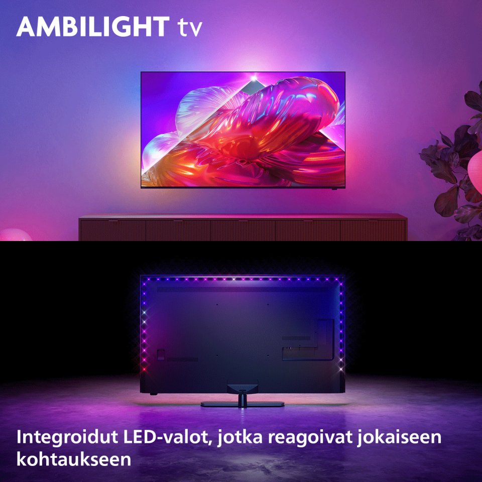Philips 65" PQS9001 – 4K QLED Ambilight TV