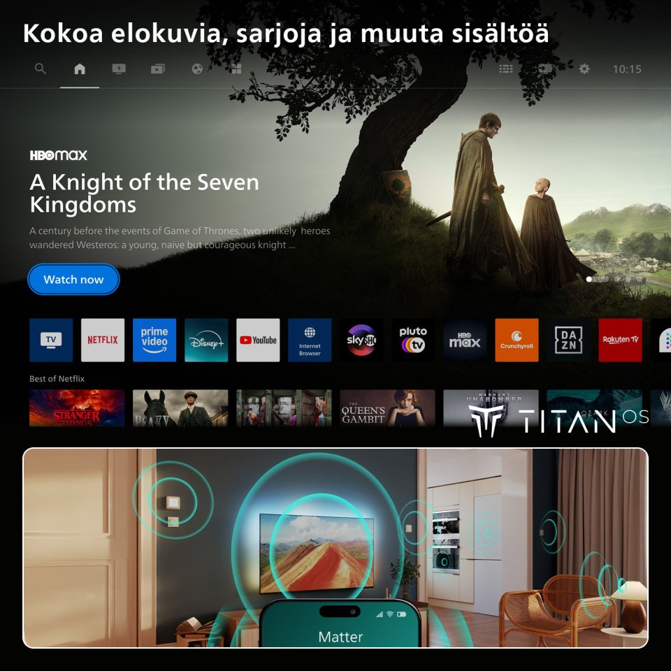 Philips 55" OLED811 – 4K OLED Ambilight TV