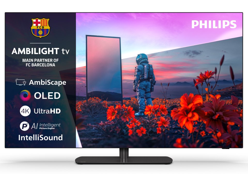 Philips 55" OLED811 – 4K OLED Ambilight TV