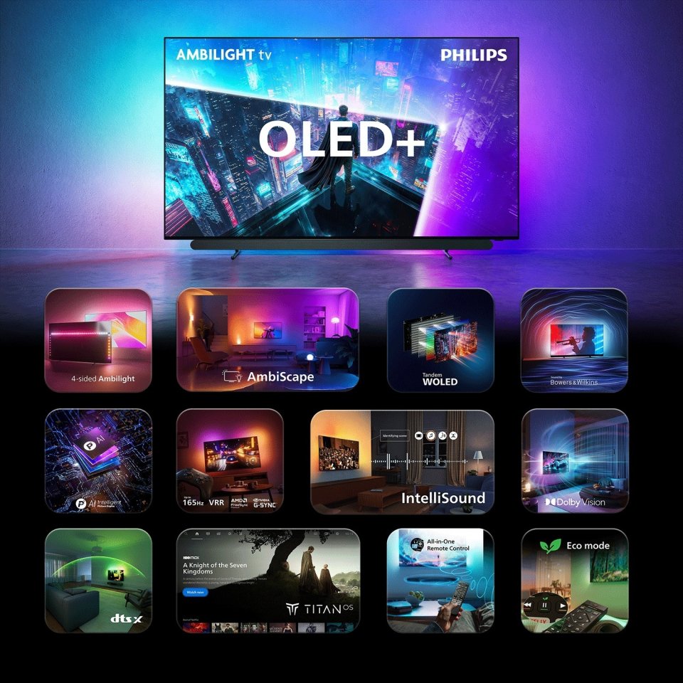 Philips 48" OLED911 – 4K OLED Ambilight TV