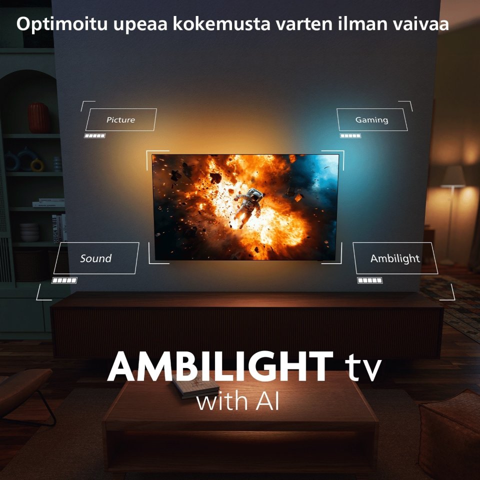 Philips 55" OLED911 – 4K OLED Ambilight TV