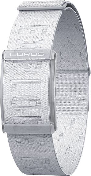 Coros ACC Heart Rate Monitor sykevyö, harmaa