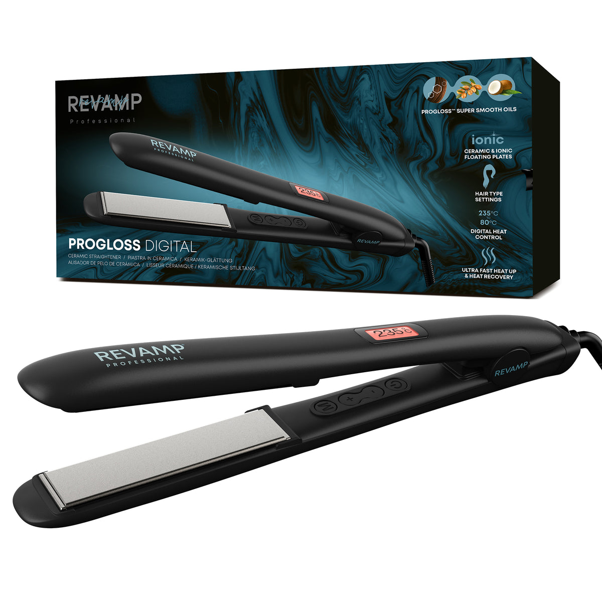 Revamp Progloss Digital suoristusrauta (ST-1000-EU)