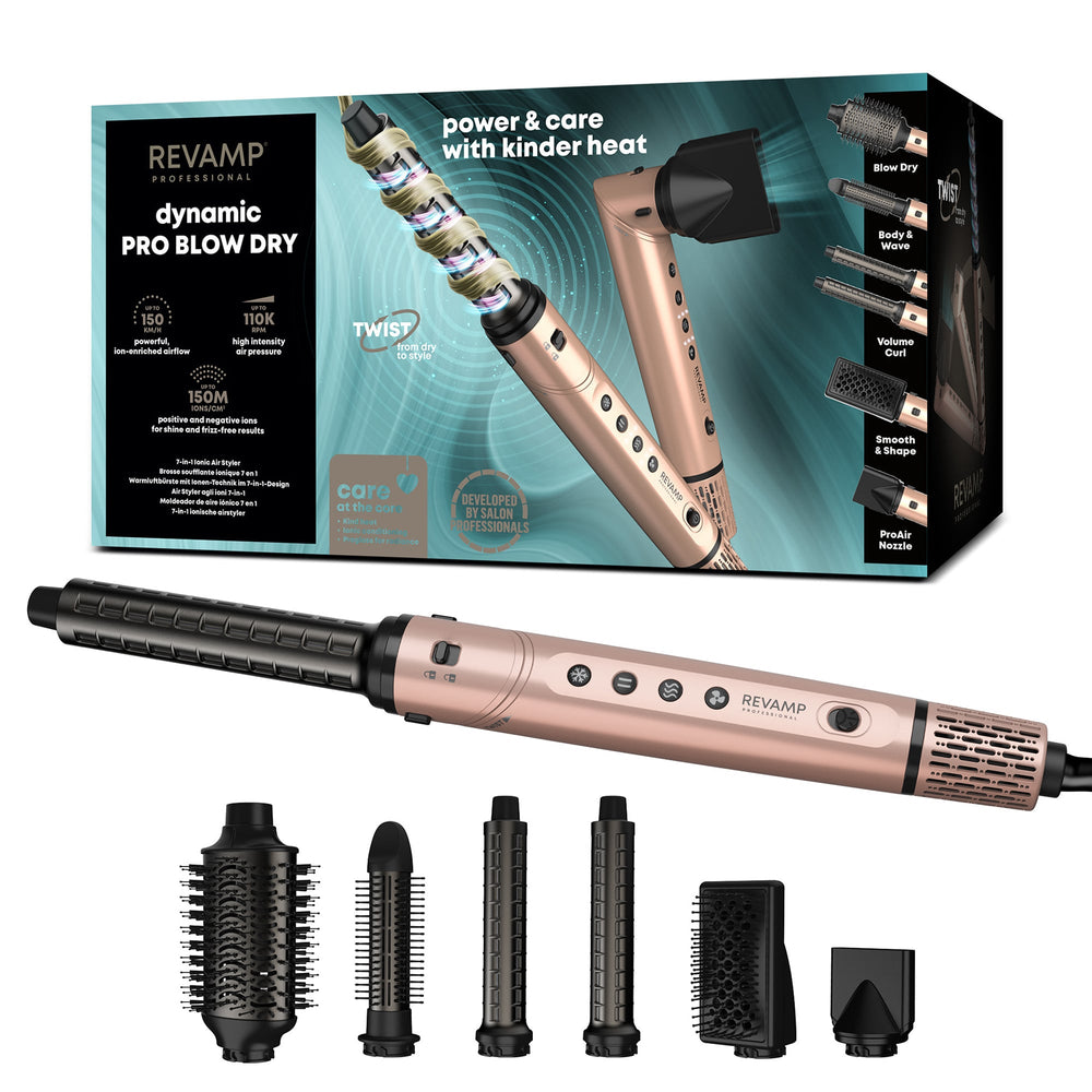 Revamp Dynamic Radiance Pro Blow Dry 7in1 Ionic multistyler hiustenmuotoilija (DR-2850GD-EU)