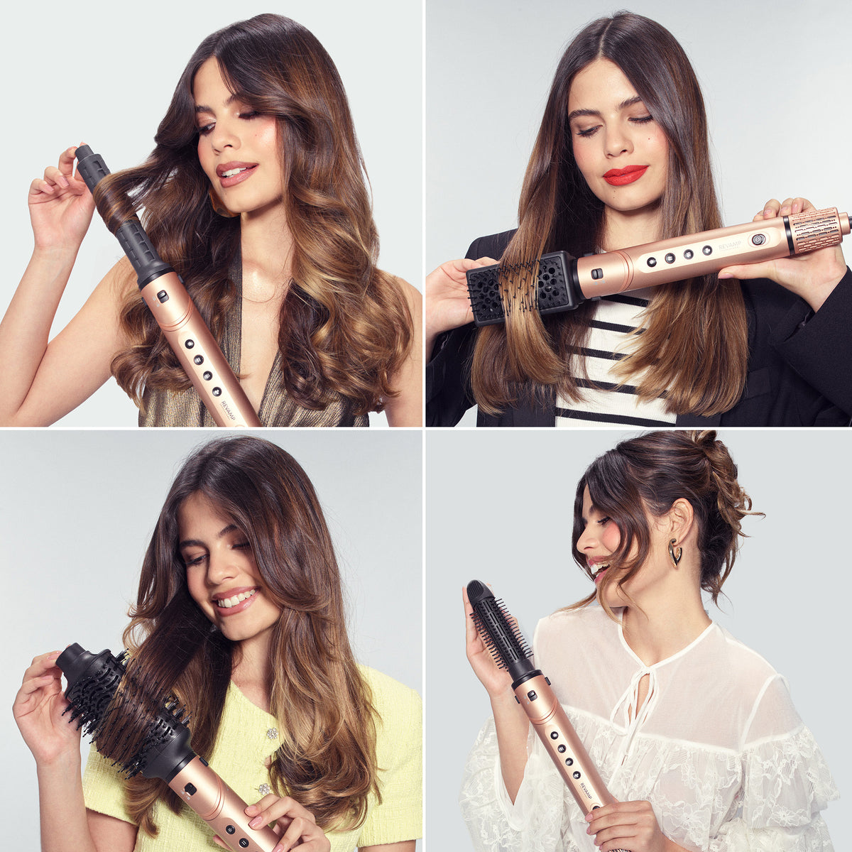 Revamp Dynamic Radiance Pro Blow Dry 7in1 Ionic multistyler hiustenmuotoilija (DR-2850GD-EU)