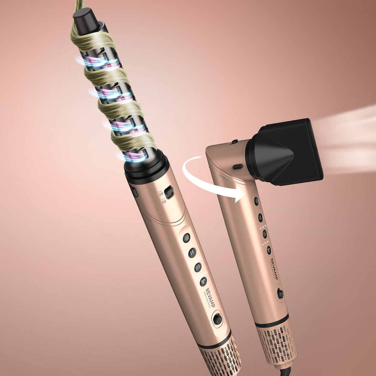 Revamp Dynamic Radiance Pro Blow Dry 7in1 Ionic multistyler hiustenmuotoilija (DR-2850GD-EU)