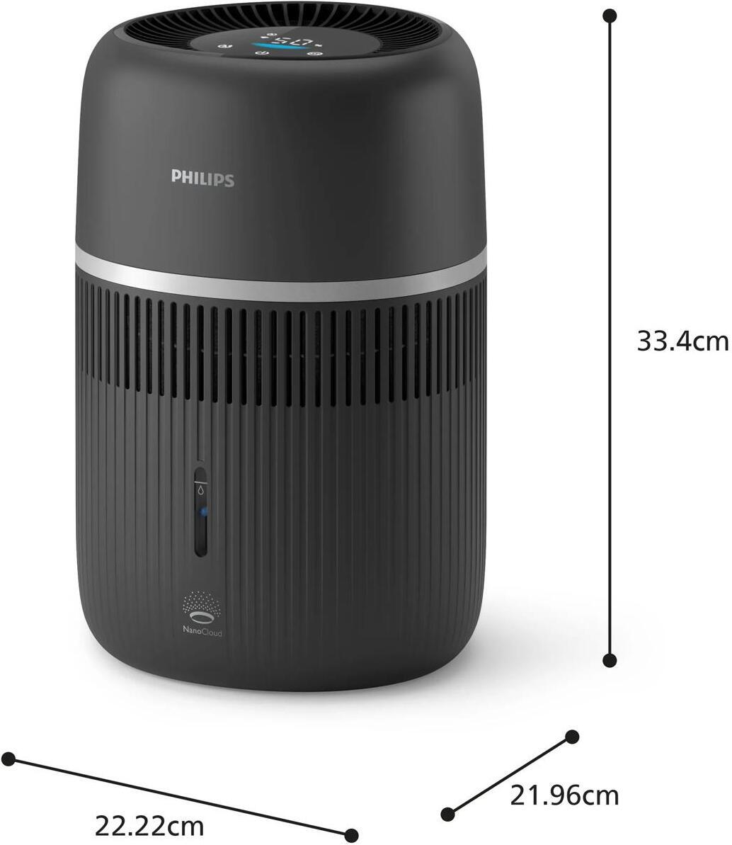 Philips 4000 series HU4210/03 ilmankostutin, musta