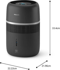 Philips 4000 series HU4210/03 ilmankostutin, musta