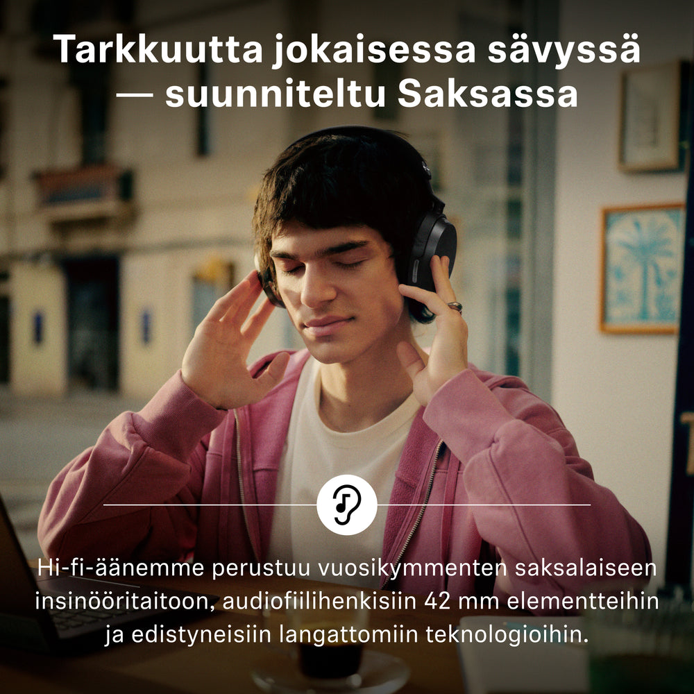 Sennheiser Momentum 5 vastamelukuulokkeet, valkoinen – kuva 2