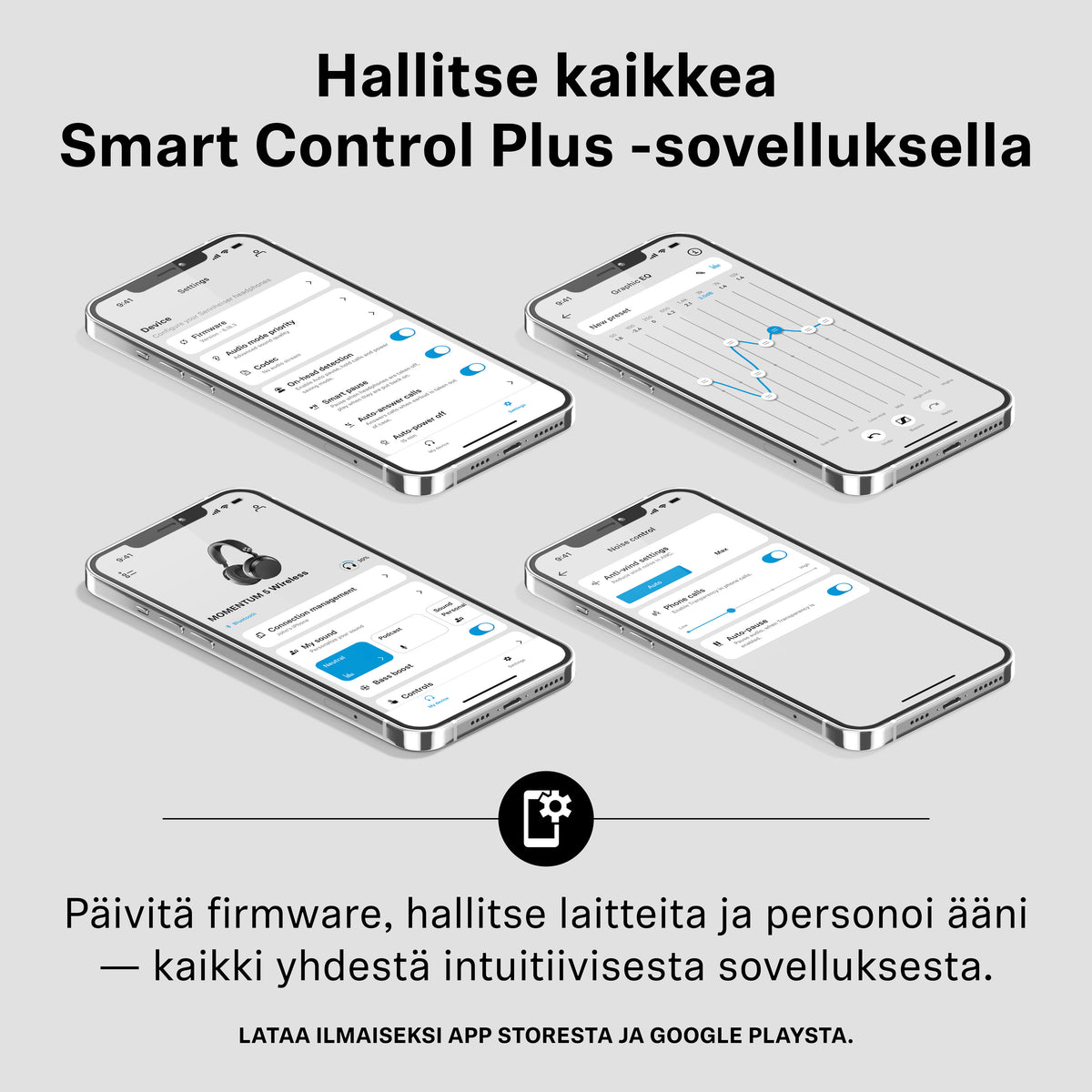 Sennheiser Momentum 5 vastamelukuulokkeet, valkoinen – kuva 8