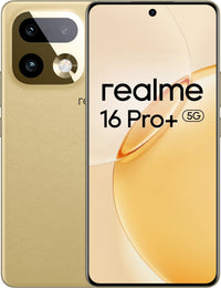 realme 16 Pro+ 5G puhelin, 256/8 Gt, kulta – kuva 1