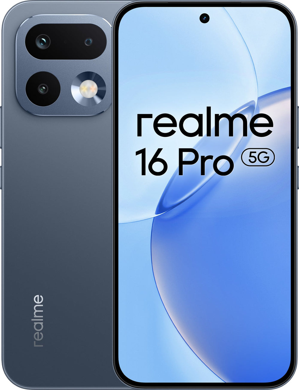 realme 16 Pro 5G puhelin, 256/8 Gt, harmaa – kuva 1