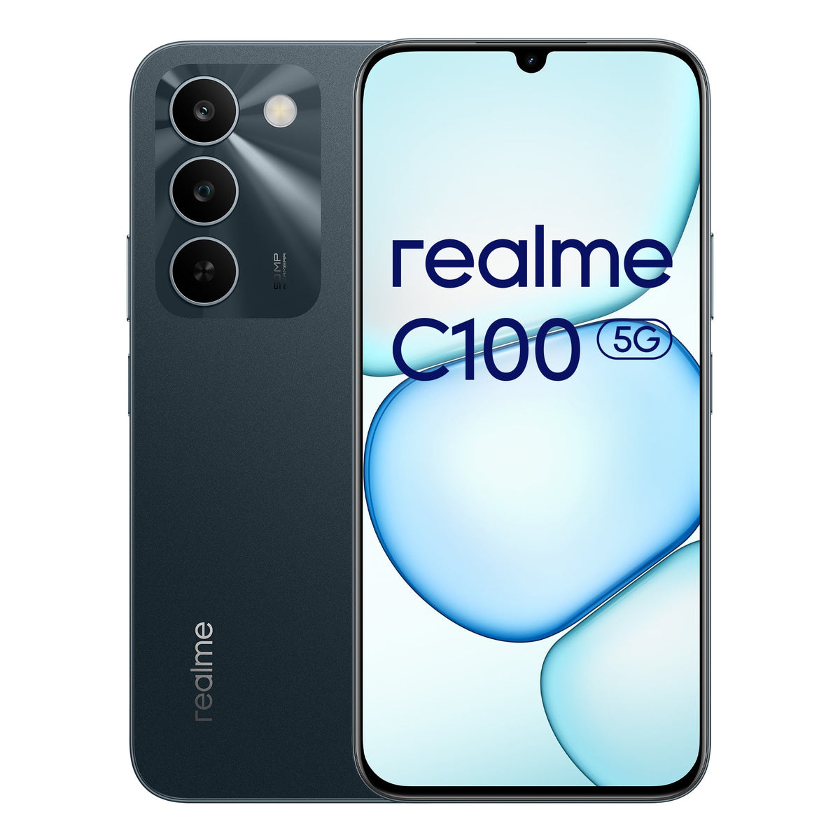 realme C100 5G puhelin, 128/4 Gt, vihreä – 1