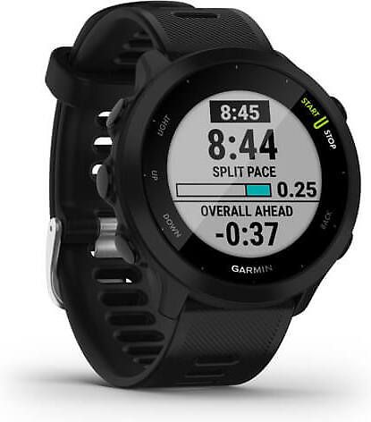 Garmin Forerunner 55 GPS-juoksukello, 42 mm, musta – kuva 3