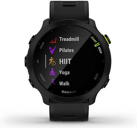 Garmin Forerunner 55 GPS-juoksukello, 42 mm, musta – kuva 5