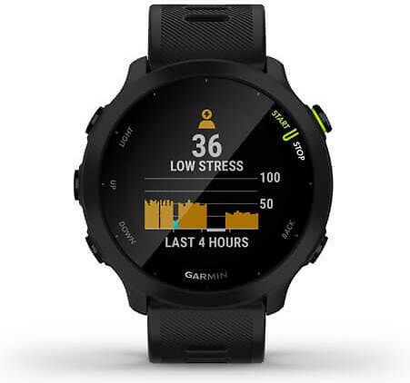Garmin Forerunner 55 GPS-juoksukello, 42 mm, musta – kuva 6